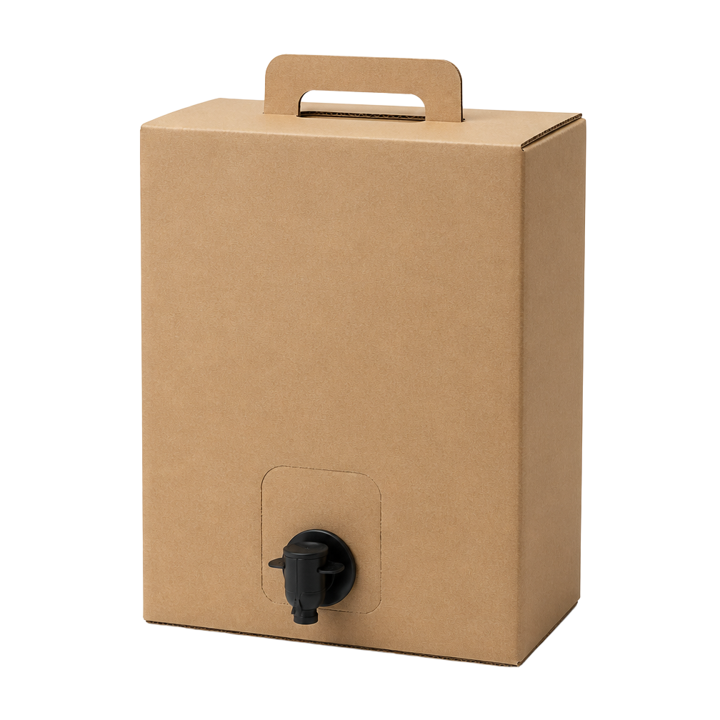 3-Liter-Bag-in-Box mit Zapfhahn für Bio-Winzerglühwein